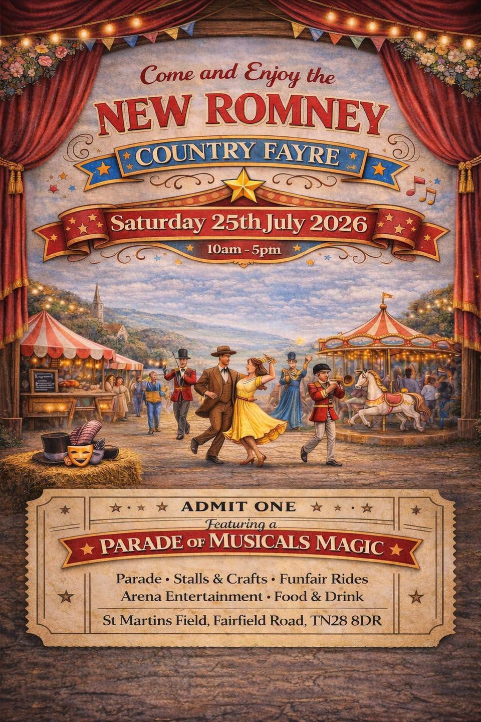 New Romney Country Fayre Poster