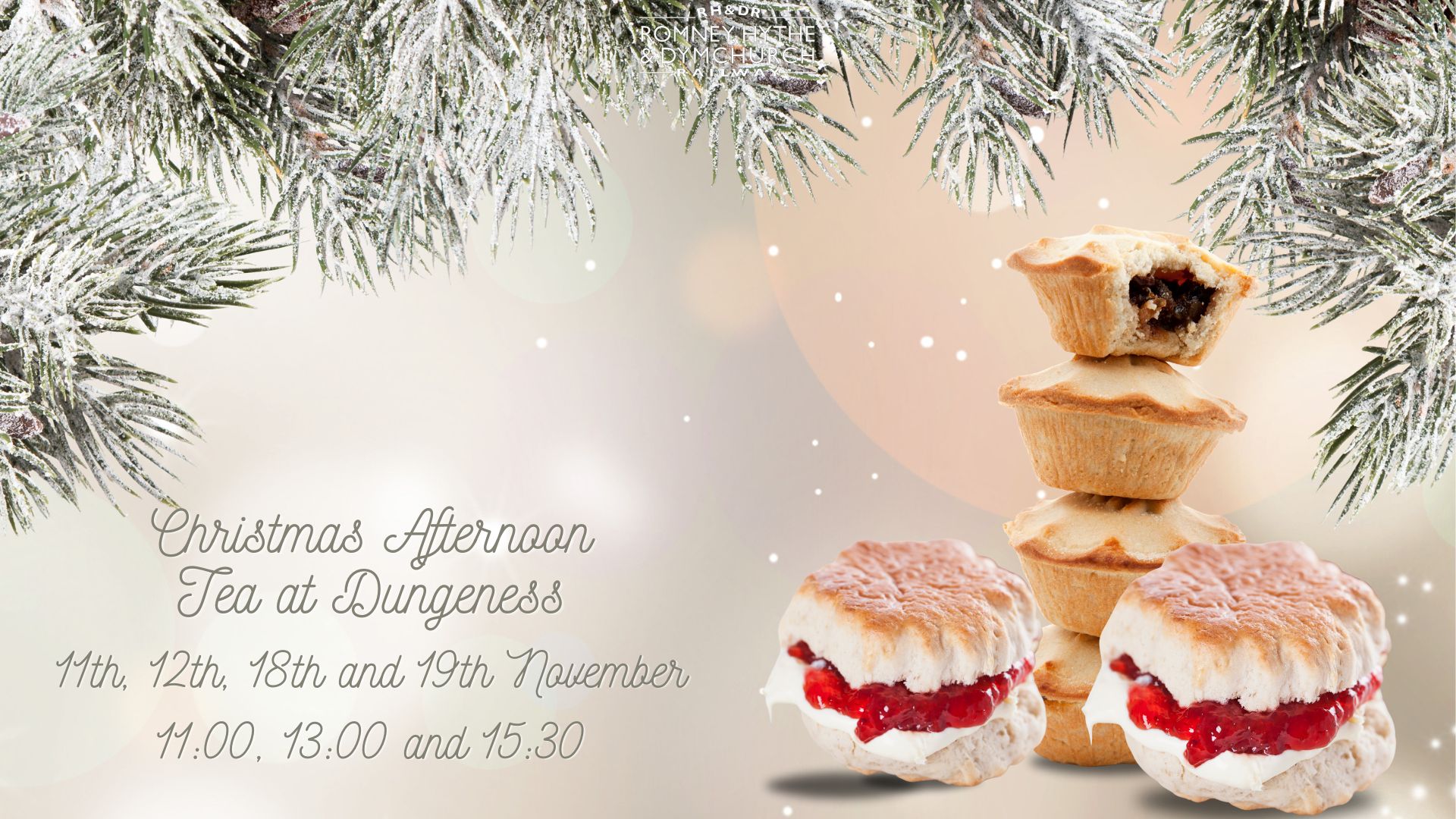 Christmas Afternoon Tea at Dungeness