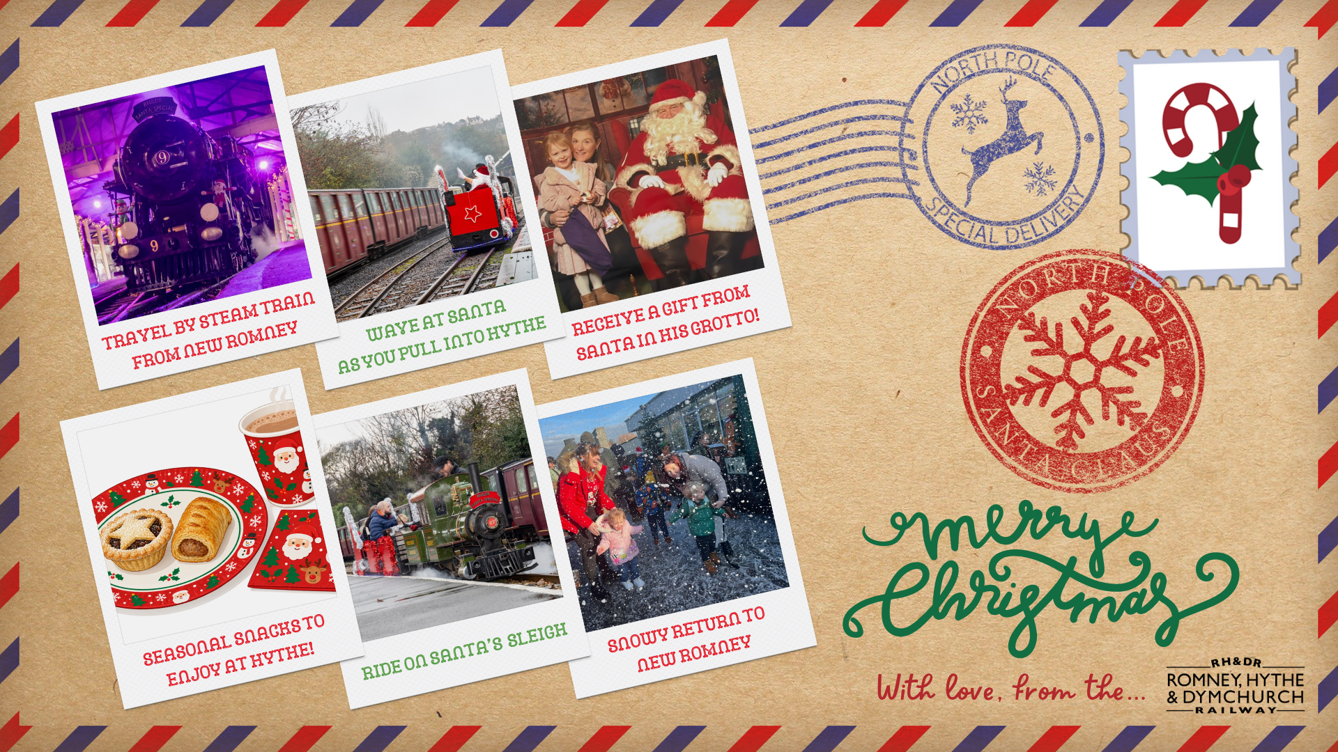 Santa Specials, from Romney, Hythe and Dymchurch Railway