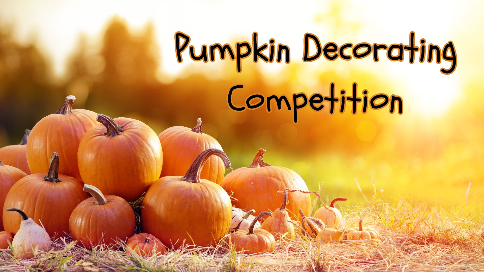 Pumpkin Decorating Competition