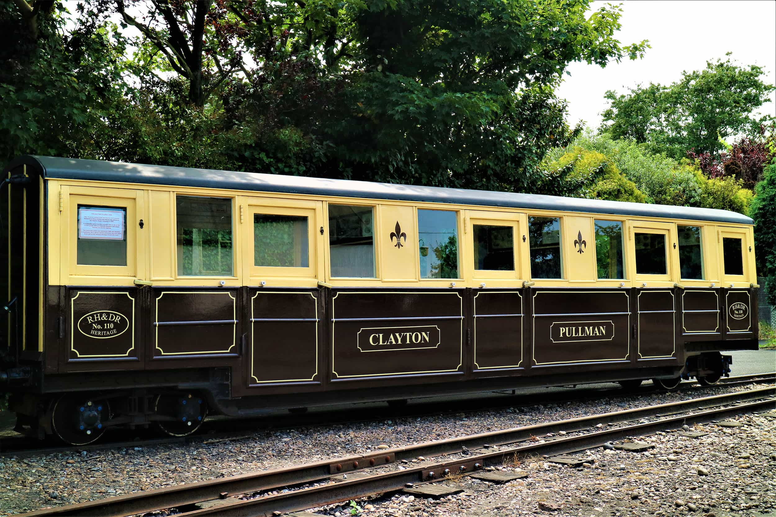 Heritage Carriage - Clayton Pullman - Romney, Hythe & Dymchurch Railway