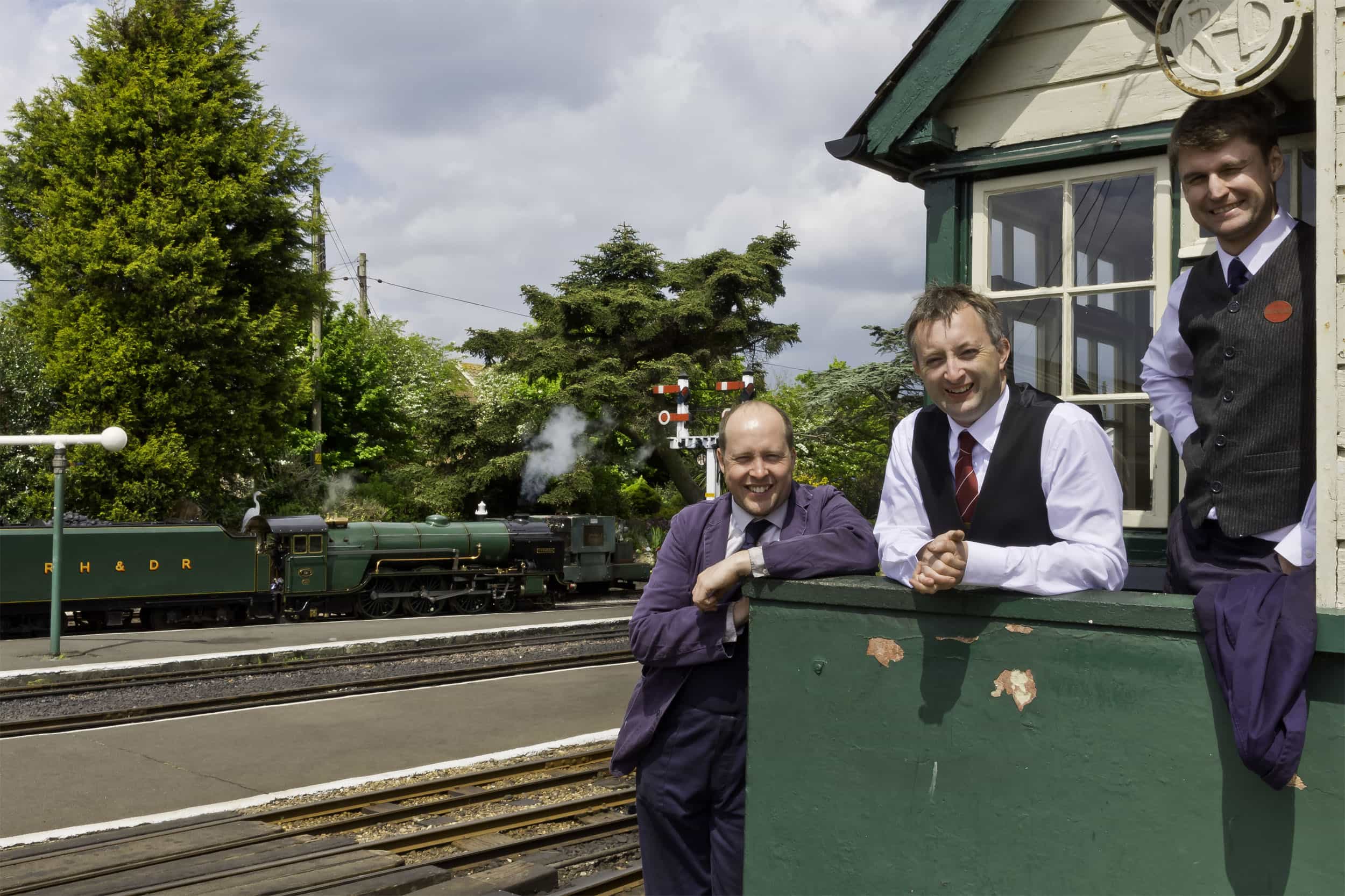 Volunteering at Romney, Hythe & Dymchurch Railway